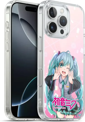 Miniatura 47 de Head Case Designs Licencia Oficial Hatsune Miku Gráficos Lindos Carcasa de Gel [Protección de Grado Militar] Compatible con Apple iPhone 7