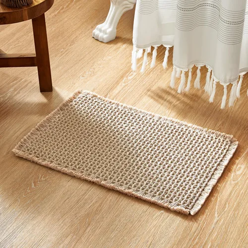 Miniatura 32 de TYUU Tapete de baño estilo gofre, tapete de baño bohemio, antideslizante, lavable, súper absorbente, de secado rápido, bonito tapete de baño