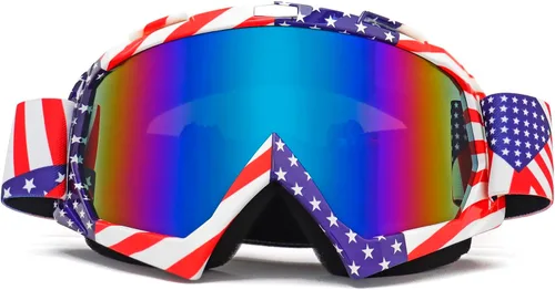 Miniatura 17 de SPOSUNE - Gafas para motocicleta, ATV, gafas UV400 para motocross, gafas para hombres, mujeres y jóvenes, gafas resistentes al viento y al polvo