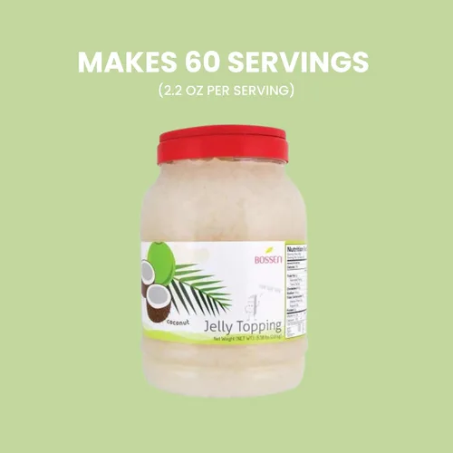 Miniatura 2 de Bossen Jelly Topping-8.38lbs/variación de botella (Coco)