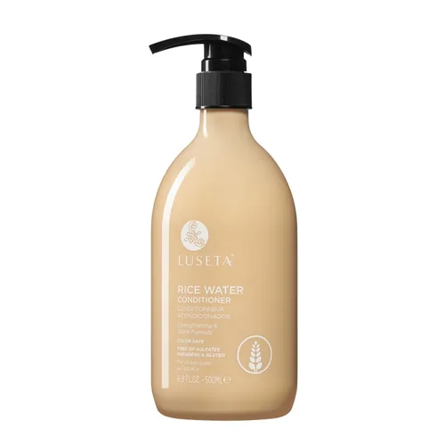Miniatura 6 de Luseta Acondicionador fortalecedor de menta y romero hidratante y nutritivo para engrosar el cabello dañado, desenreda mechones y añade brillo