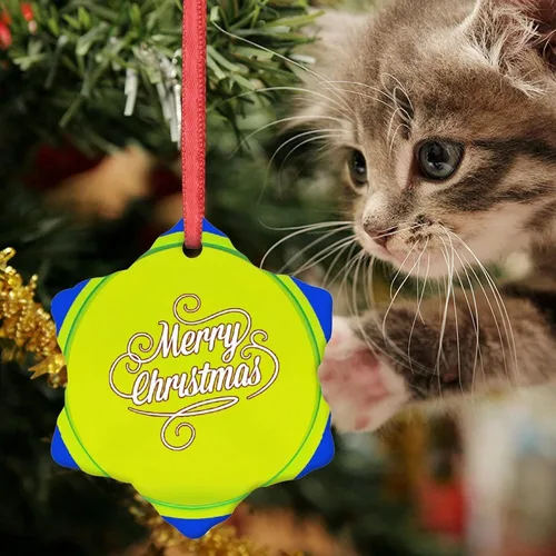 Miniatura 6 de Adornos de pelota de tenis para árboles de Navidad, adornos deportivos de Navidad personalizados 2022, adornos colgantes conmemorativos de Navidad