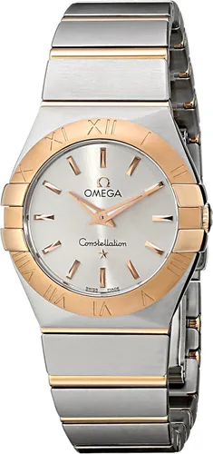 Omega 123.20.27.60.02.001 Constelación reloj de acero inoxidable y oro de 18 quilates