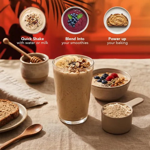Miniatura 5 de It's Good Energy Tarwi Bean (Chocho) Proteína en polvo – Proteína vegana a base de plantas Rico en fibra de superalimentos, sin lácteos, bajo