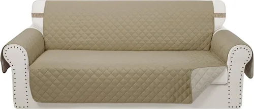 Miniatura 63 de Fundas para silla reclinable, reversible, funda de sofá para mascotas, protector de muebles para niños perezosos