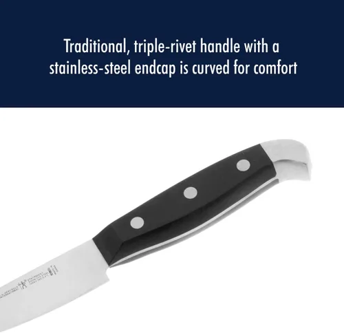 Miniatura 6 de HENCKELS Statement Razor-Sharp - Juego de cuchillos de chef de 2 piezas, diseño alemán informado por más de 100 años de maestría, negro/acero