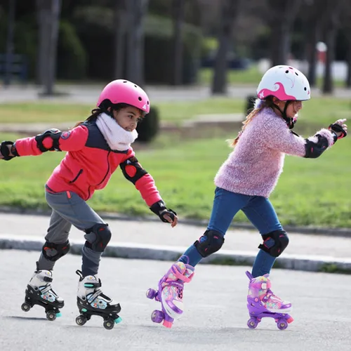 Miniatura 7 de Patines en línea ajustables para niñas y mujeres, todas las 8 ruedas de los patines de niña brillan, iluminación segura y divertida para niños