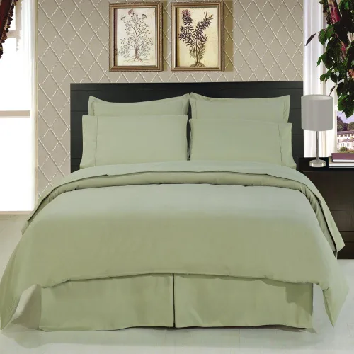 Miniatura 6 de Royal Hotel Bedding Juego de sábanas de microfibra cepillada sin arrugas de chocolate sólido individual, bolsillo profundo, 3.35 oz/m², sábanas 100%