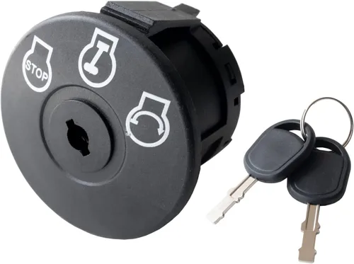 Interruptor de encendido para cortacésped Annolai con llave de 5 terminales para MTD Craftsman Ariens Bad Boy Zero Turn Tractor de césped 925-04659