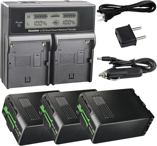 Miniatura 5 de Kastar BP-U100 AC LCD Cargador rápido dual compatible con Sony PMW-EX3 PMW-EX3R PMW-EX160 PMW-EX260 PMW-EX280 PMW-F3 PMW-F3K PMW-F3L XDCAM EX HD422