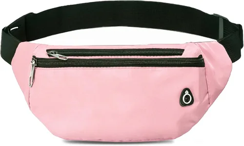 Miniatura 33 de Riñonera cruzada para mujeres y hombres, riñonera deportiva resistente al agua, bolsa de cinturón para viajes, senderismo, correr
