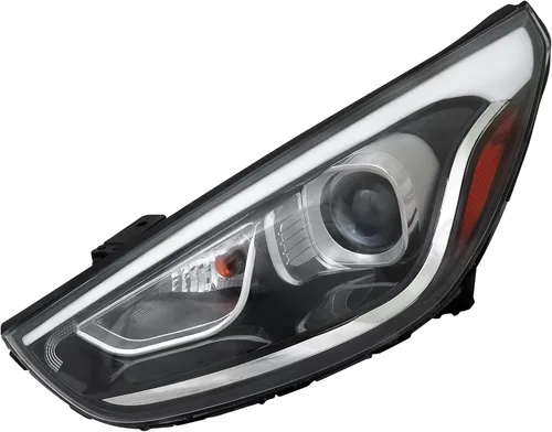 Miniatura 8 de ALLIGATOR AUTO LIGHTS Conjunto de faros halógenos compatible con Hyundai Tucson 2014-2015 con certificación CAPA, bombillas incluidas, lado