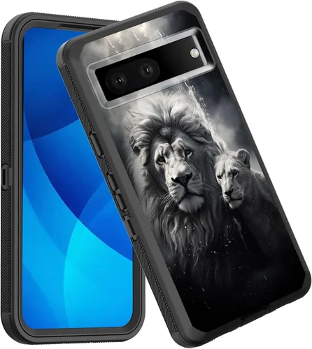 Miniatura 54 de Funda para Pixel 7a, a prueba de golpes, 3 capas, protección de cuerpo completo, resistente, de alto impacto, para Google Pixel 7a de 6.1 pulgadas