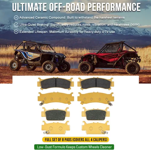 Miniatura 5 de Para Honda Pioneer 2016-2021 Honda Pioneer 1000/2016-2021 Honda Pioneer 1000-5/2019-2021 Honda Talon 1000R y 1000X - Reemplaza 06451-HL4-A01 Disco