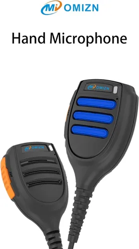 Miniatura 2 de Walkie Talkies Micrófono con altavoz, PTT, 2 pines tipo K, radios bidireccionales de mano, micrófono de hombro, compatible con TP80 (paquete de 1)