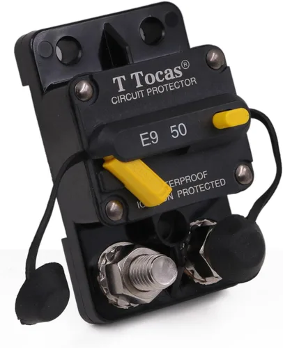 Miniatura 62 de E69 Interruptor de circuito de 10 A T3 con restablecimiento manual Mini de montaje en superficie IP66 Interruptor conmutable de 10 A