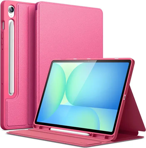 Miniatura 13 de JETech Funda para Samsung Galaxy Tab S10 Lite / S10 FE / S9 FE 10.9 Pulgadas con Soporte para Lápiz S, Funda Folio Delgado con Soporte y Visor Negro