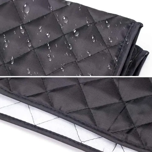 Miniatura 3 de Cubierta antipolvo para licuadora con bolsillo grande y asa superior, impermeable, de poliéster, a prueba de polvo, resistente a las manchas