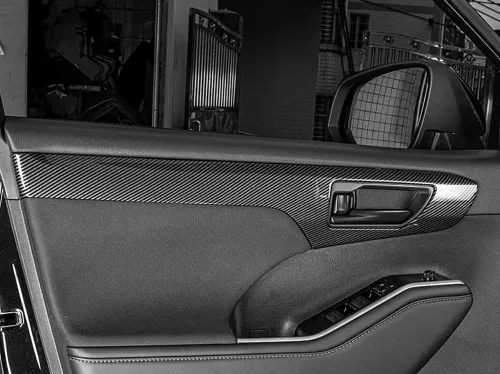 Miniatura 3 de ERIDANUS Auto Accessories Fit for Highlander 2023 2022 2021 2020 - Reposabrazos de puerta interior, tazón y panel de puerta, kit de molduras