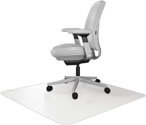 Miniatura 10 de Resilia - Tapete con borde y agarres para colocar bajo silla de escritorio en oficinas y sobre alfombras de fibra corta, fabricado en los Estados