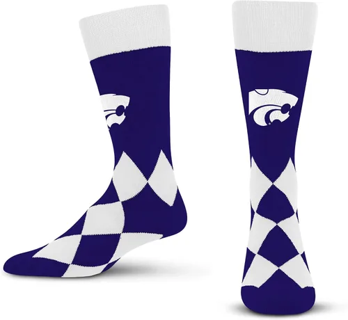 Miniatura 23 de For Bare Feet Calcetines Big Diamond unisex para adultos de la NCAA
