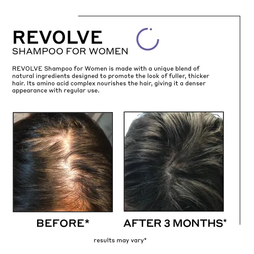 Miniatura 4 de ZENAGEN Revolve Champú Espesante para Mujeres Apoya la Apariencia de Cabello Más Abundante y de Aspecto Más Saludable, Desarrollado para Cabello