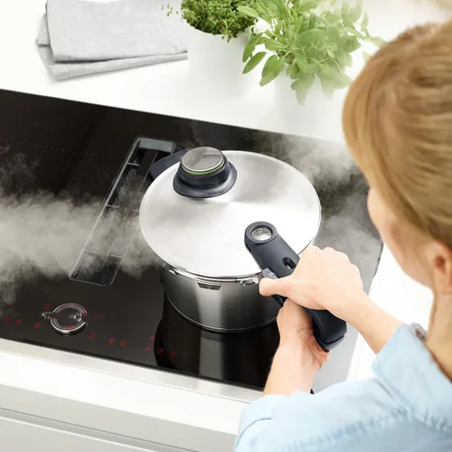 Miniatura 8 de Fissler Vitavit - Olla a presión prémium con inserto de vapor, 3.7 cuartos de galón Acero inoxidable
