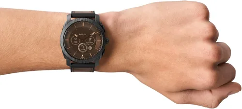 Miniatura 6 de Fossil Machine Gen 6 Reloj inteligente híbrido con Alexa integrado frecuencia cardíaca seguimiento de actividad oxígeno en sangre y notificaciones