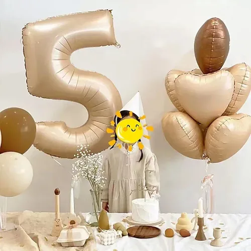 Miniatura 4 de 10 globos de corazón blanco crema, formas de corazón blanco arena de 18 pulgadas para baby showers, bodas, decoraciones del día de San Valentín