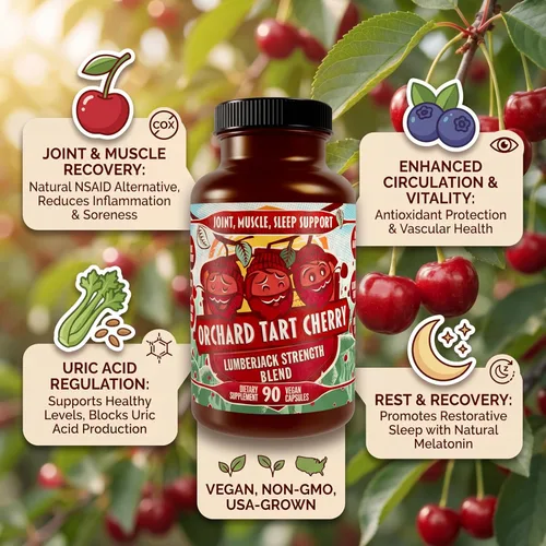 Miniatura 3 de Orchard Tart Cherry - Cultivado en Estados Unidos - Mezcla de fuerza de leñador