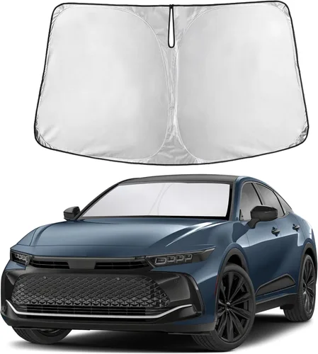 Miniatura 36 de Autovir Parasol para parabrisas Rivian R1S 2022-2024 2025 2026, parasol para ventana delantera, protección UV, bloqueador de calor, accesorios
