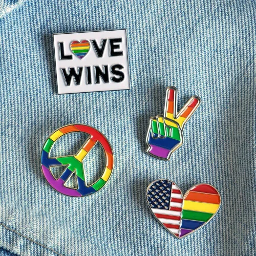 Miniatura 7 de PinMart Gay Pride LGBT - Pin de solapa esmaltado