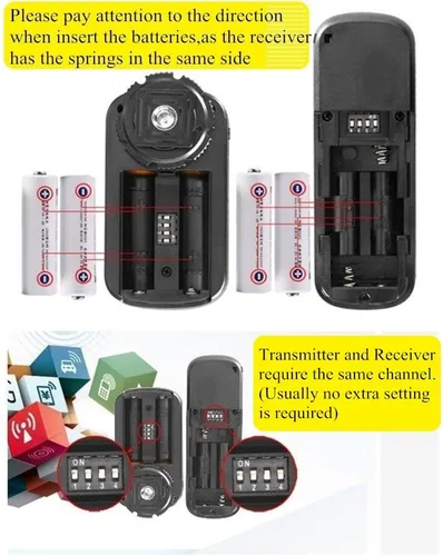Miniatura 6 de Pixel Cámara Disparador Remoto Inalámbrico RW-DC0 para Nikon Z8 Z9 D3 D4 D5 D6 D800 D850 D800E D810A D810 D700 D500 D300 D300s D200 F100 F90 F90X F6