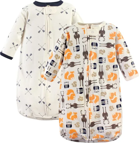 Miniatura 23 de Hudson Baby Saco de dormir unisex de algodón con manga larga para bebé, saco, manta Toile