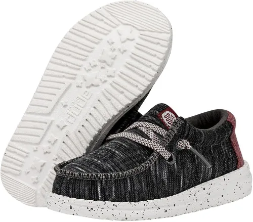Miniatura 3 de Hey Dude Boys Wally Youth Jersey Shoes