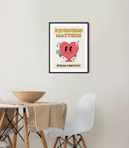 Miniatura 5 de Artivo Póster retro para pared, pósteres estéticos, decoración de pared moderna para dormitorio, bonita decoración de habitación, póster de La