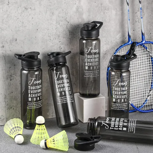 Miniatura 4 de Pinkunn 12 Pcs Employee Appreciation Gifts Thank You Water Bottles Bulk 24 oz Team Inspirational Gifts Reusable Plastic Sports Bottles with Lids for