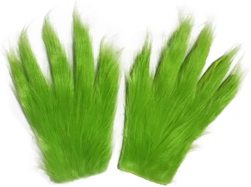 Miniatura 4 de WPOZD Guantes de cosplay de Navidad, guantes de Papá Noel, guantes de disfraz de Navidad, accesorios de disfraces para adultos y niños