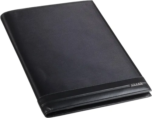 Miniatura 5 de Cross Carpeta de nailon y cuero genuino para portafolio, organizador de documentos tamaño A4 y tarjetero de presentación/soporte para bolígrafo
