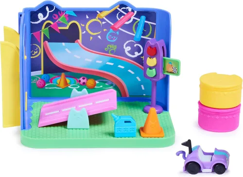 Miniatura 11 de La casa de muñecas de Gabby, set de juego de la sala de spa de MerCat, con figura de juguete de MerCat, juguetes sorpresa y muebles de la casa