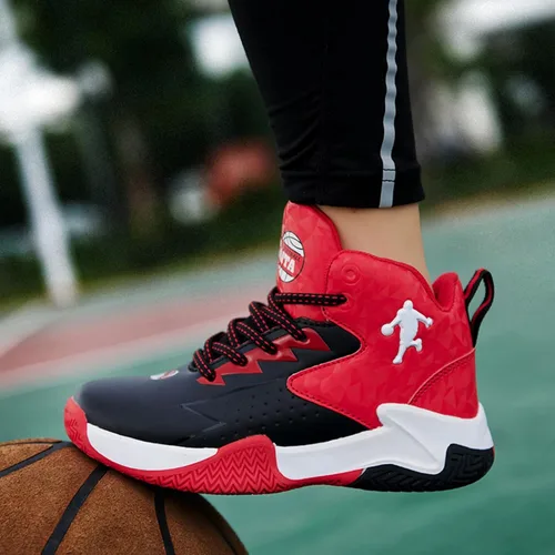 Miniatura 7 de Nuevos zapatos de baloncesto deportivos antideslizantes para niños