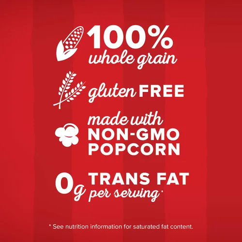Miniatura 6 de Orville Redenbacher's Bolsa clásica de palomitas de maíz, mantequilla sin gluten, 19.74 onzas (paquete de 6)