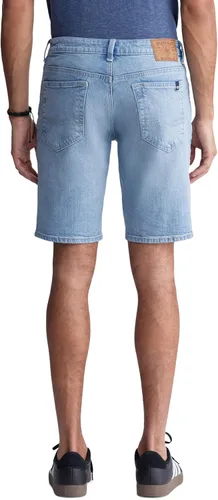 Miniatura 3 de Buffalo David Bitton Pantalones cortos de mezclilla rectos y relajados para hombre