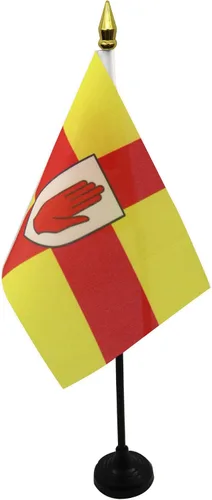 Miniatura 35 de AZ FLAG Bandera de mesa Ontario de 4 x 6 pulgadas, bandera de escritorio de Canadá - Región Canadiense de Ontario 5.9 x 3.9 in - Tapa de lanza
