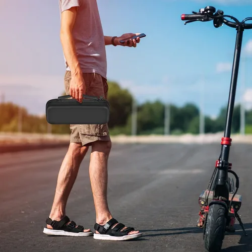 Miniatura 7 de Funda compatible con Fanttik X8 para inflador de neumáticos APEX/APEX EV compresor de aire portátil. Soporte de almacenamiento para Hafuloky