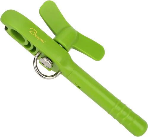 Abrelatas manual de vino para cocina y restaurante, abrelatas manual para el hogar, cocina, restaurante, mantiene los bordes lisos. Con un Verde