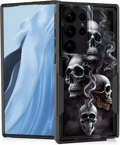 Miniatura 134 de Funda para Galaxy A14 5G, resistente de doble capa híbrida de policarbonato duro, goma suave, a prueba de golpes, funda protectora resistente