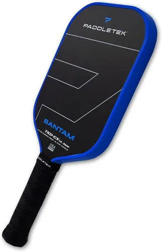 Miniatura 9 de Paddletek Bantam TKO-CX - Paletas de pickleball de 0.563 in con núcleo de panal de polímero - Fibra de carbono unidireccional - Peso torsional