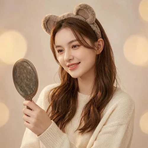 Miniatura 2 de Animal Ears Design Headbands for Women, Costume Hair Accessories for Birthday, Holiday, Party, Cosplay & Daily Wear