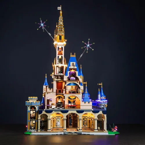 Miniatura 5 de LocoLee Kit de luz LED compatible con LEGO Castle, versión musical mejorada, juego de iluminación creativa, accesorios compatibles con LEGO Ideas